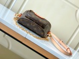 Louis Vuitton LV Gradient M82347 Monogram Empreinte Mini Bumbag Hand Bag Sizes:17*12*9.5CM