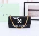 Off White Fashion Metal Arrows Logo Handbag Crossbody Bag Size：21*11*5CM
