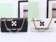 Off White Fashion Metal Arrows Logo Handbag Crossbody Bag Size：21*11*5CM