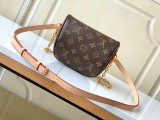 Louis Vuitton LV Gradient M82347 Monogram Empreinte Mini Bumbag Hand Bag Sizes:17*12*9.5CM