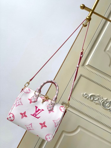 Louis Vuitton SPEEDY BANDOULIÈRE 25 M23073 Giant Monogram Print Hand Bag Sizes:25*19*15CM