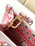 Louis Vuitton Onthego M22976 Monogram Pink Gradient Hand Bag Sizes:25*19*11.5CM