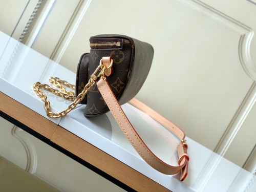 Louis Vuitton LV Gradient M82347 Monogram Empreinte Mini Bumbag Hand Bag Sizes:17*12*9.5CM