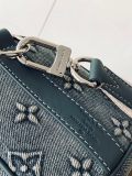 Louis Vuitton Keepall Bandoulière 25 M22762 Monogram Washed Demin Pattern Retro Hand Bag Sizes:25*15*11CM