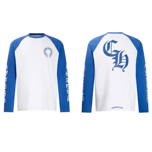 Chrome Hearts Classic Color Phantom Cross Alphabet Horseshoe Long Sleeves Pullover