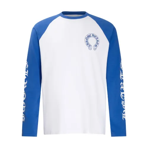 Chrome Hearts Classic Color Phantom Cross Alphabet Horseshoe Long Sleeves Pullover