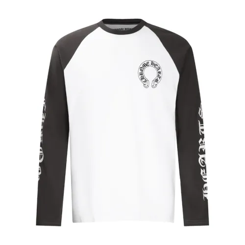 Chrome Hearts Classic Color Phantom Cross Alphabet Horseshoe Long Sleeves Pullover