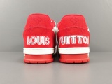 Louis Vuitton Trainer Fashion Low Casual Board Shoes Men Rendering Sneakers