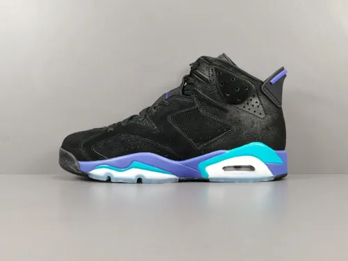 Air Jordan 6 Aqua Men Casual Basketball Sneakers Shoes