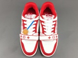 Louis Vuitton Trainer Fashion Low Casual Board Shoes Men Rendering Sneakers