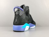 Air Jordan 6 Aqua Men Casual Basketball Sneakers Shoes