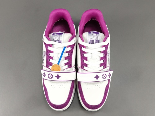 Louis Vuitton Trainer Fashion Low Casual Board Shoes Men Rendering Sneakers