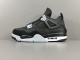 Jordan  Air Jordan 4 Retro SE Black Canvas Men Basketball Shoes Fashion Sneakers