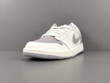 Nike Jordan Air Jordan 1 Low OG Atmosphere Grey Unisex Casual Basketball Sneakers Shoes