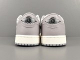Nike Jordan Air Jordan 1 Low OG Atmosphere Grey Unisex Casual Basketball Sneakers Shoes
