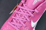 Nike Zoom Kobe 6 Kay Yow Think Pink Men Basketball Sneakers Shoes