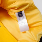 Louis Vuitton Men Casual Embroidery Tiger Splicing Baseball Uniform Motorcycle Jacket