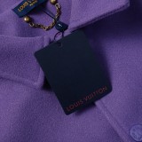 Louis Vuitton Men Casual Embroidery Frog Nude Girl Splicing Baseball Uniform Motorcycle Jackets
