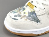 Supreme x NIKE DUNK SB High Rammellzee Co-Branded Black Graffiti Retro Casual Board Shoes Street Sneakers