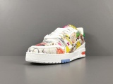 Louis Vuitton Trainer Fashion Low Casual Board Shoes Men Rendering Sneakers
