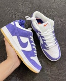 Nike SB Dunk Low Court Purple Unisex Casual Board Shoes Street Sneakers