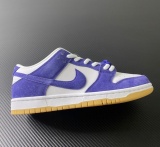 Nike SB Dunk Low Court Purple Unisex Casual Board Shoes Street Sneakers