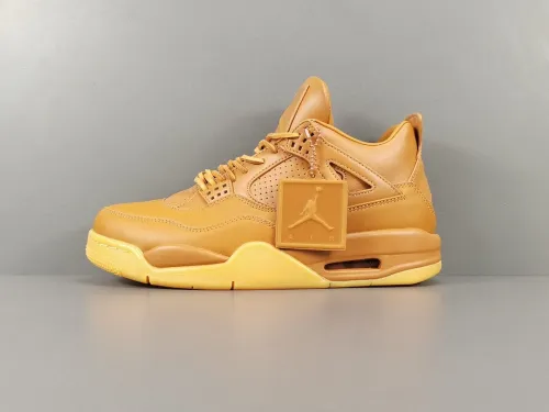 Jordan Air Jordan 4 Retro Ginger Wheat Men Basketball Sneakers Shoes
