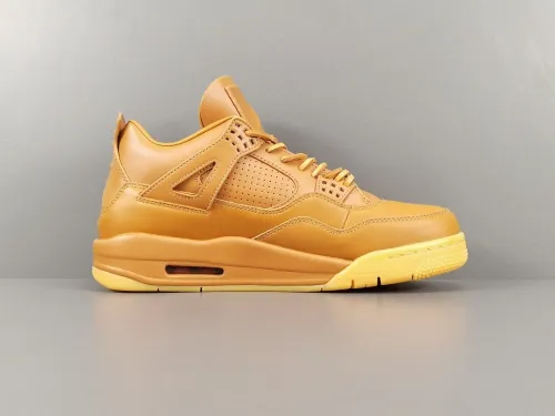 Jordan Air Jordan 4 Retro Ginger Wheat Men Basketball Sneakers Shoes