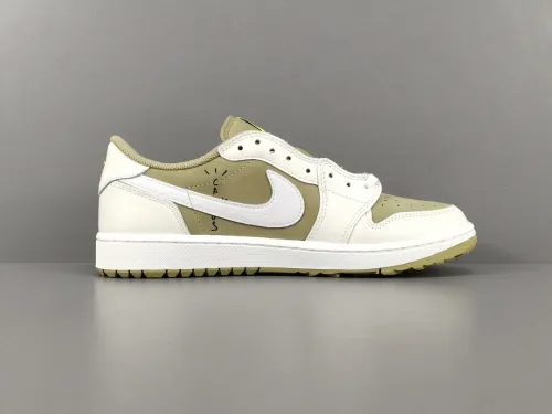 Travis Scott  x Jordan Air Jordan 1 Low Golf Retro Basketball Shoes Casual Board Shoes