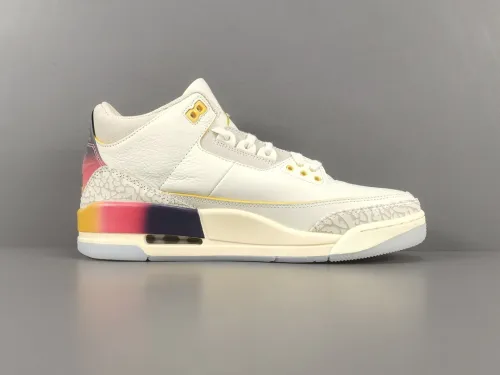 J Balvin x Jordan Air Jordan 3 High Men Basketball Sneakers Shoes
