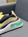 Prada Fashion Men Leather Patchwork Casual Sports Shoes Men Street Sneakers