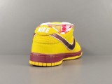 Nike SB Dunk Low  Yellow Lobster Unisex Casual Board Shoes Street Sneakers