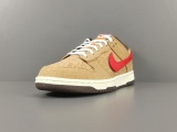 CLOT x NIKE DUNK LOW  SP CN GCEL Cork Men Casual Board Shoes Street Sneakers