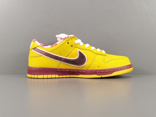 Nike SB Dunk Low  Yellow Lobster Unisex Casual Board Shoes Street Sneakers