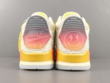 J Balvin x Jordan Air Jordan 3 High Men Basketball Sneakers Shoes