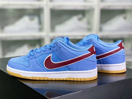 Nike SB Dunk Low Pro PRM Philadelphia Phillies Unisex Casual Board Shoes Street Sneakers