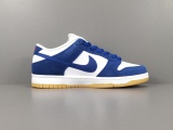 Nike SB Dunk Low Pro PRM Los Angeles Dodgers Unisex Casual Board Shoes Street Sneakers