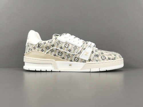 Louis Vuitton Trainer Fashion Low Casual Board Shoes Men Rendering Sneakers