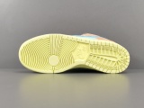 Nike DUNK SB Low Orange and Emerald Rise Unisex Casual Board Shoes Street Sneakers