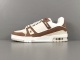 Louis Vuitton Trainer Fashion Low Casual Board Shoes Unisex Rendering Sneakers