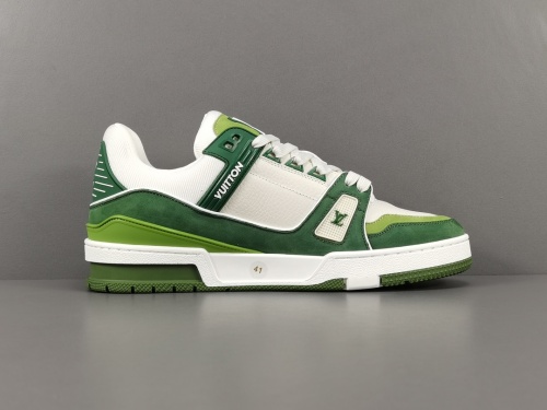 Louis Vuitton Trainer Fashion Low Casual Board Shoes Unisex Rendering Sneakers