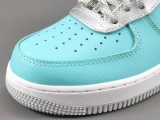 TlFFANY & CO. x Nike Air Force 1 Low 1837 Fashion Unisex Board Shoes Sneakers