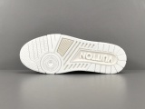Louis Vuitton Trainer Fashion Low Casual Board Shoes Men Rendering Sneakers