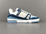 Louis Vuitton Trainer Fashion Low Casual Board Shoes Unisex Rendering Sneakers
