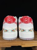 Nike SB Dunk Low Decon N7 Opti Yellow University Red Unisex Casual Board Shoes Street Sneakers