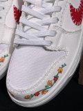 Nike SB Dunk Low Decon N7 Opti Yellow University Red Unisex Casual Board Shoes Street Sneakers