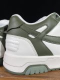 Off White Classic Unisex Leather Casual Sneakers Fashion Street Sports Board Shoes