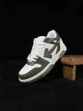 Off White Classic Unisex Leather Casual Sneakers Fashion Street Sports Board Shoes