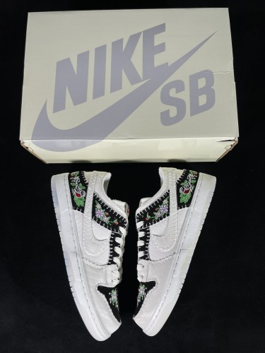 Nike SB Dunk Low Decon N7 Black Sail Unisex Casual Board Shoes Street Sneakers