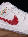 Nike SB Dunk Low Decon N7 Opti Yellow University Red Unisex Casual Board Shoes Street Sneakers